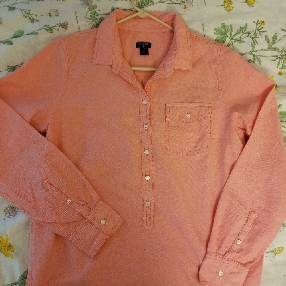 JCREW half button up